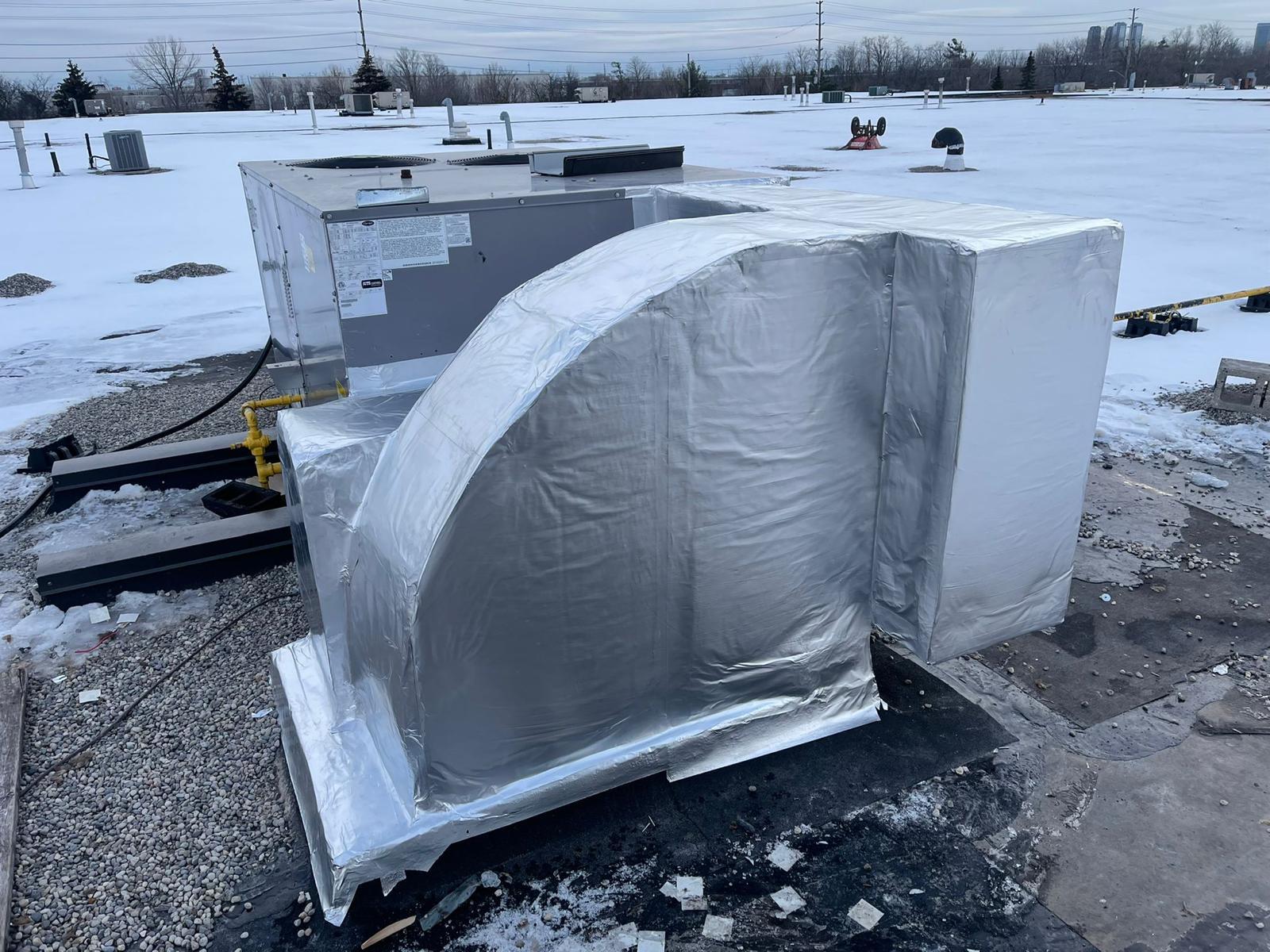 SK Mechanical team at work